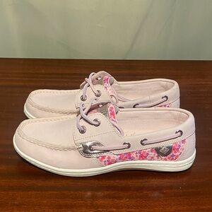 Sperry Boat Shoes Koifish Floral Boat Shoes Blush women’s 6.5